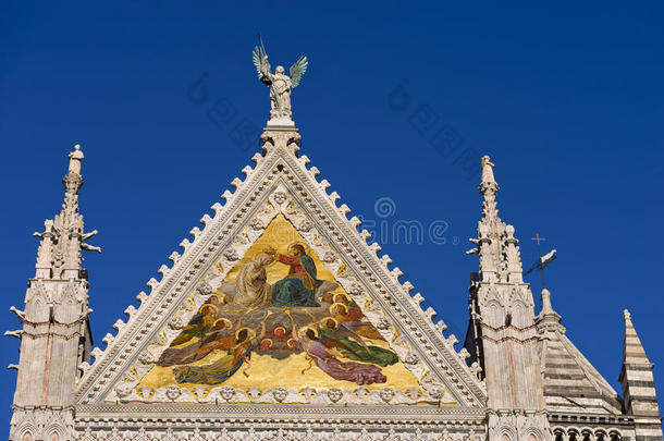 锡耶纳大教堂的细节-意大利托斯卡纳