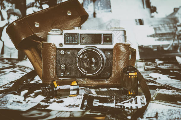 老式摄影机