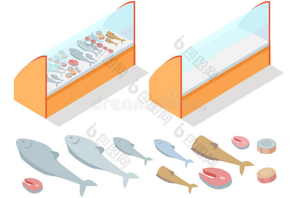 鱼类产品分类冰箱天然食品