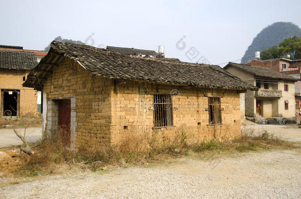 贫困——村庄里的贫困住房