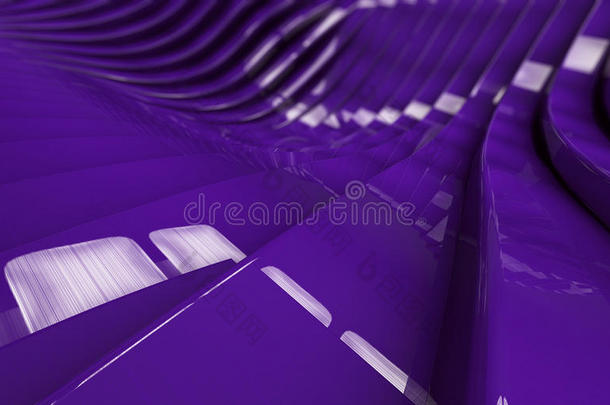 抽象<strong>紫色光</strong>泽金属背景