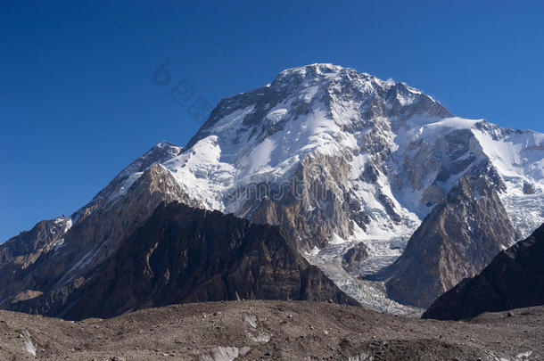 早上的宽峰，K2Trek，巴基斯坦