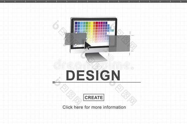 设计布局计算机软件界面概念