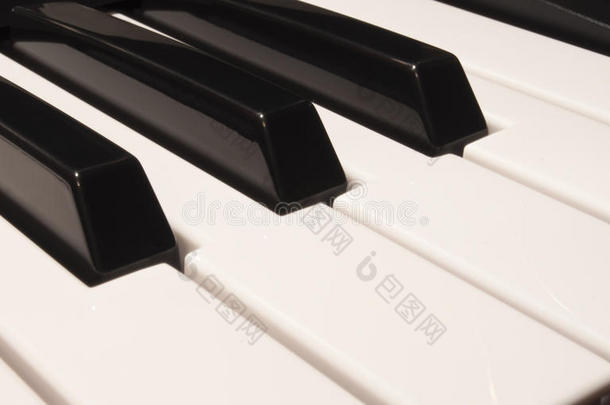 大钢琴键盘