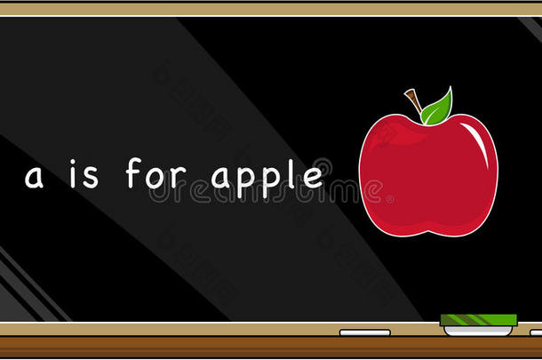 a代表苹果