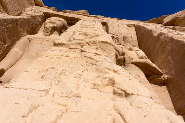 埃及古代寺庙巨人法老