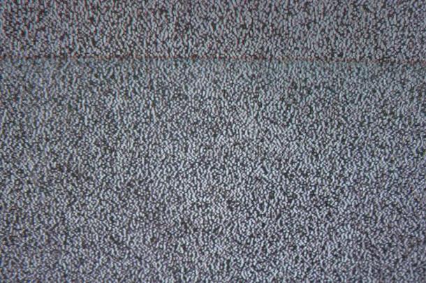 不良电视信号噪声干扰屏幕电视