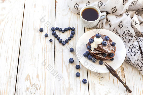 开胃菜浆果蓝莓早餐早午餐