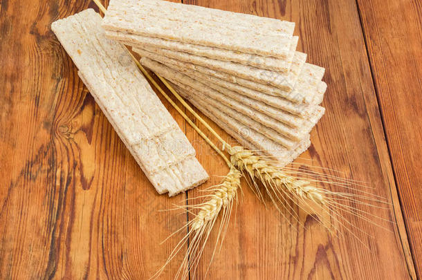 农业烘烤大麦面包荞麦