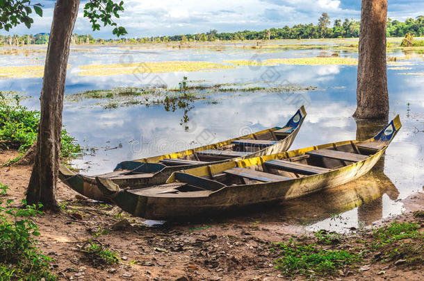 农业亚洲亚洲的船柬埔寨