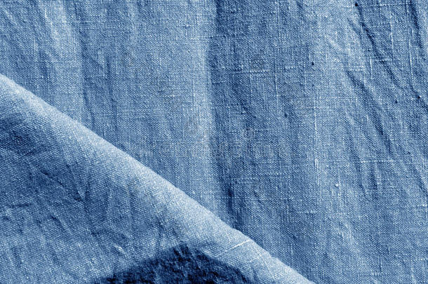 抽象的蓝色棉质感