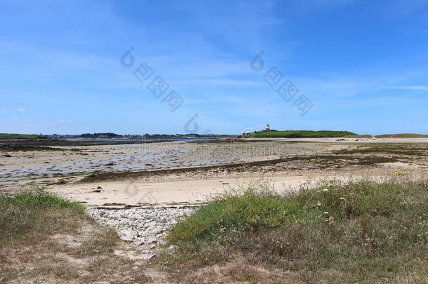 普卢格诺海岸和莱克`h岛灯塔