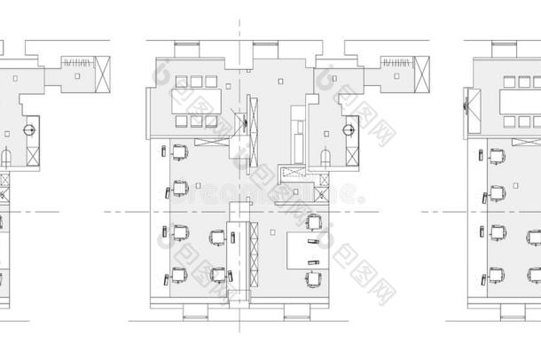 公寓器具建筑的建筑学基本的