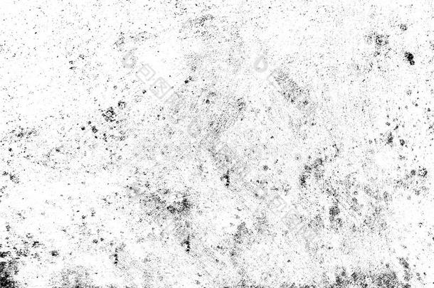 白色背景上的抽象尘埃颗粒和尘埃颗粒纹理，