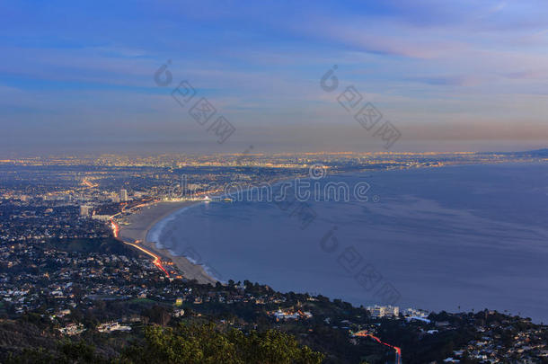 天线天使海湾加利福尼亚城市景观