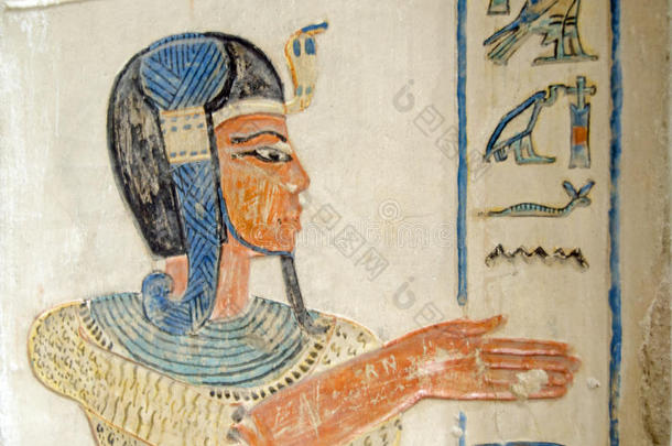 古埃及王子画