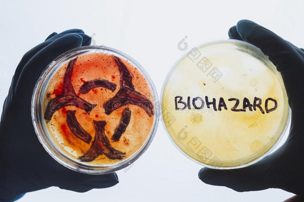 警觉的细菌生物危害生物学的生物技术