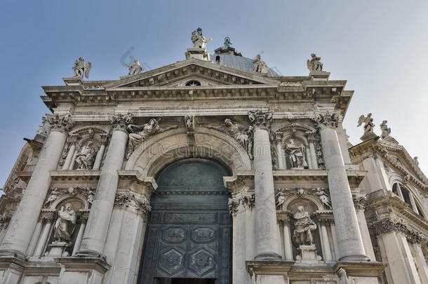 意大利威尼斯圣玛丽亚教堂敬礼。