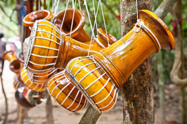 柬埔寨鼓乐器。