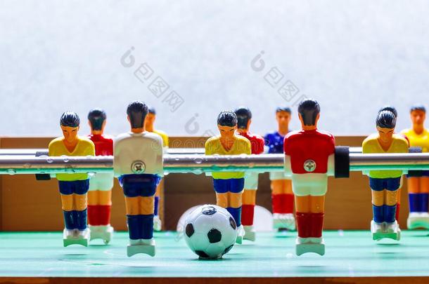 足球桌足球运动员体育比赛