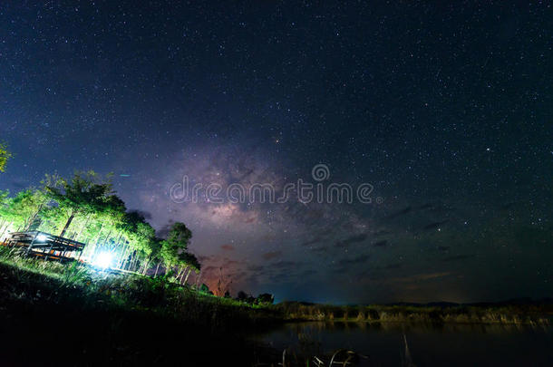 天文学天体摄影背景集群星座