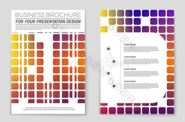 抽象布局背景集。 用于艺术模板设计，列表，页面，模型小册子主题风格，横幅，想法，封面，书籍