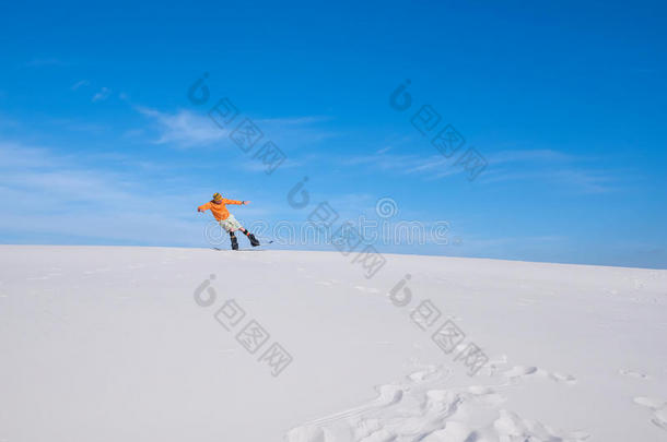 积极的冒险背景海滩板