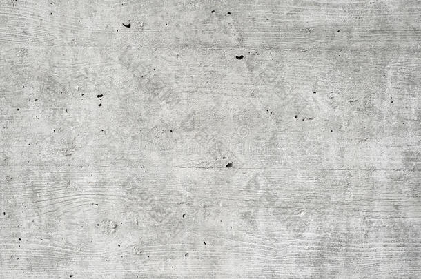 抽象的空背景。<strong>白漆</strong>木纹理墙的照片。 灰色洗过的木材表面。水平。