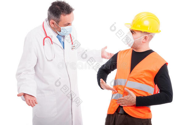 医生想知道建筑工人胃损伤