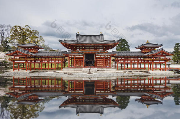 byodo-in佛教寺庙在Uji，京都，日本