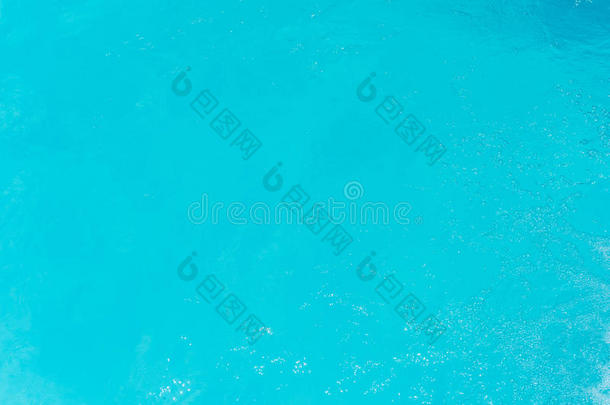 蓝色池水纹理