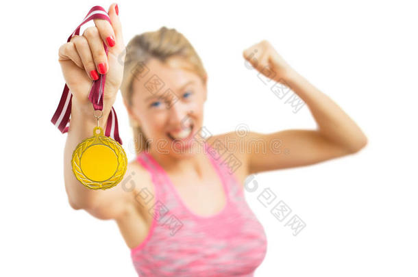 运动员赢得奖牌