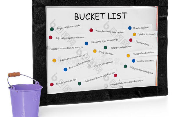 板上的bucket列表和已完成任务的bucket。