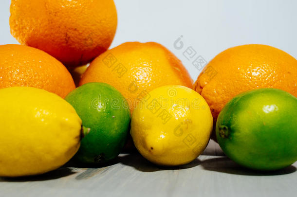 柑橘，橘子，石灰，柠檬，柚子，柚子的水果