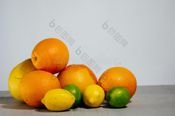 柑橘，橘子，石灰，柠檬，柚子，柚子的水果