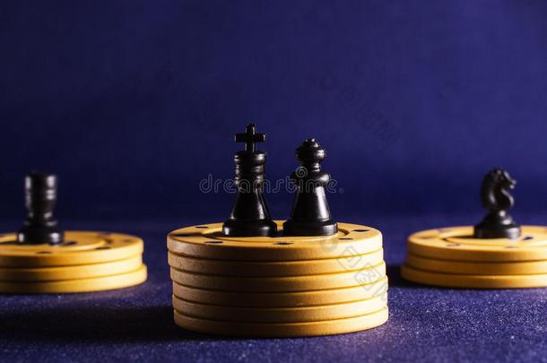 国际象棋和扑克<strong>筹码</strong>