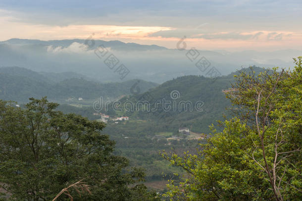 马来西亚布罗加山的美丽景色