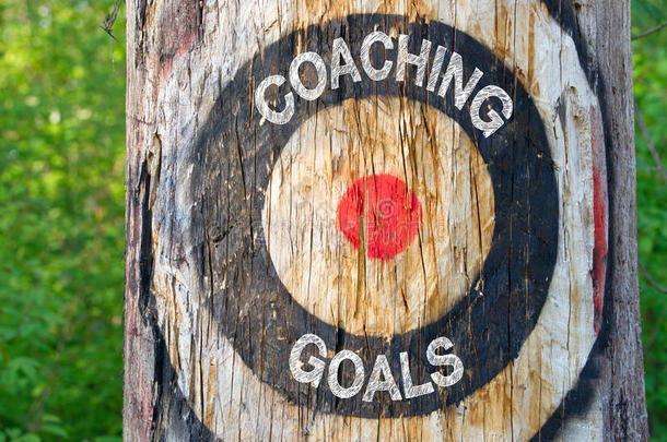 教练目标-带目标和文本的树