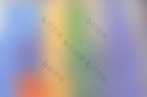 抽象模糊梯度网格背景在明亮的彩虹颜色，彩色光滑横幅模板