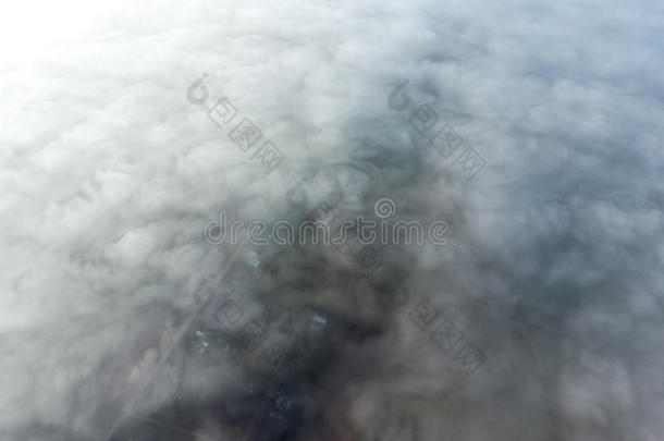 在上面天线空气航空公司气氛