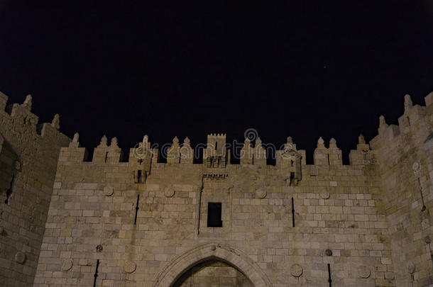 老城耶路撒冷的大马士革门