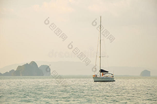 群岛亚洲亚洲的海湾美丽的