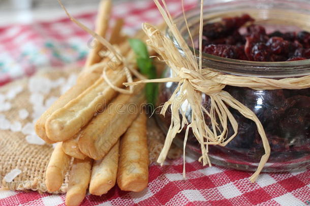 蔓越莓干，饼干，意大利食品，意大利小吃，意大利饼干