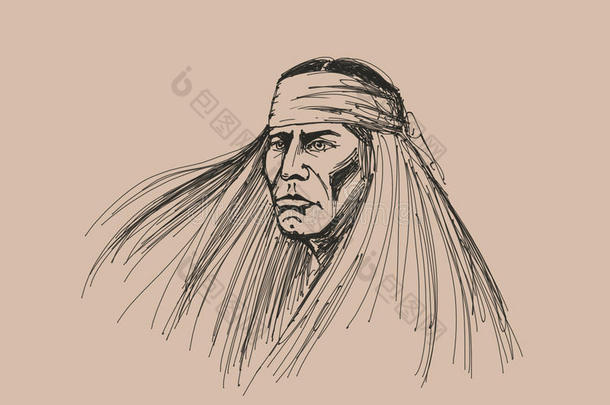 美洲原住民肖像