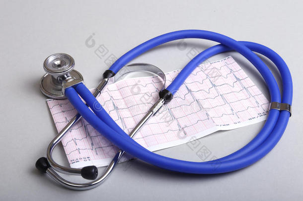 心电图心脏病学家心脏病学检查诊所