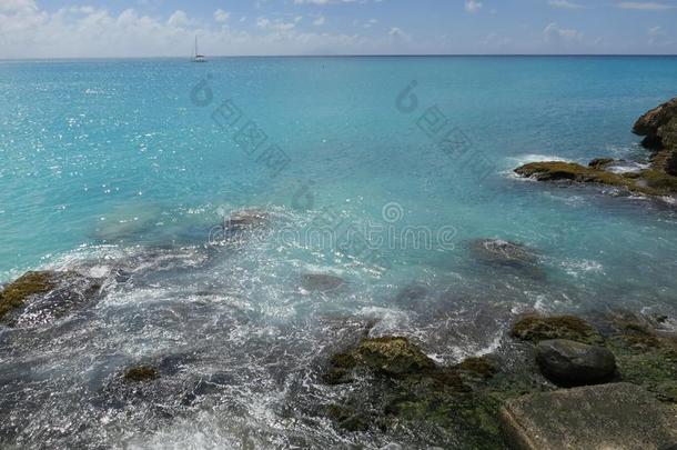 海滩海滩乔治敦开曼群岛经验体验格兰德