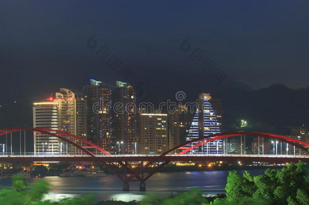 官渡桥夜景台北<strong>台湾</strong>