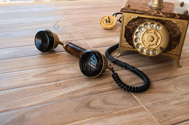古董电话，家庭电话，老式电话，抽象o