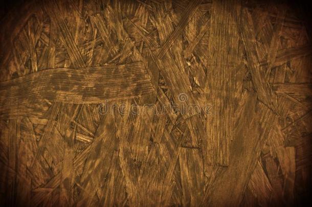 棕色磨屑刨花板压木边框背景