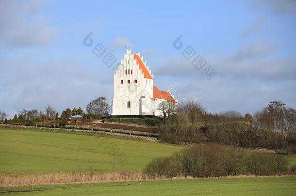 农业美丽的建筑小教堂教堂